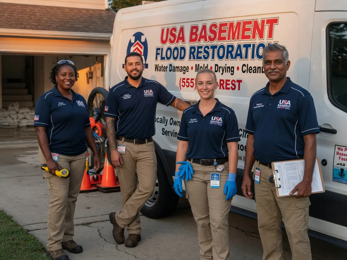Basement Flood Cleanup company in Ringle, WI