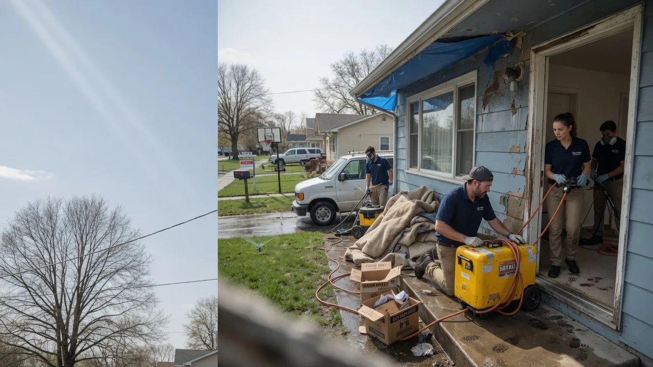 Basement Flood Cleanup in Ringle, WI near me